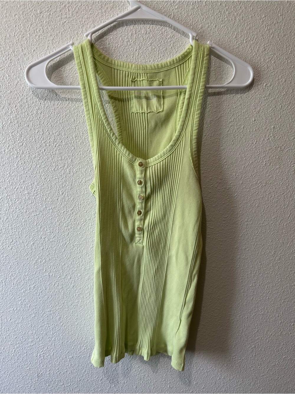 Ribbed Aerie Tank Top